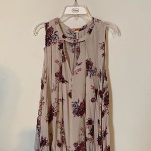 Free people flowy dress top